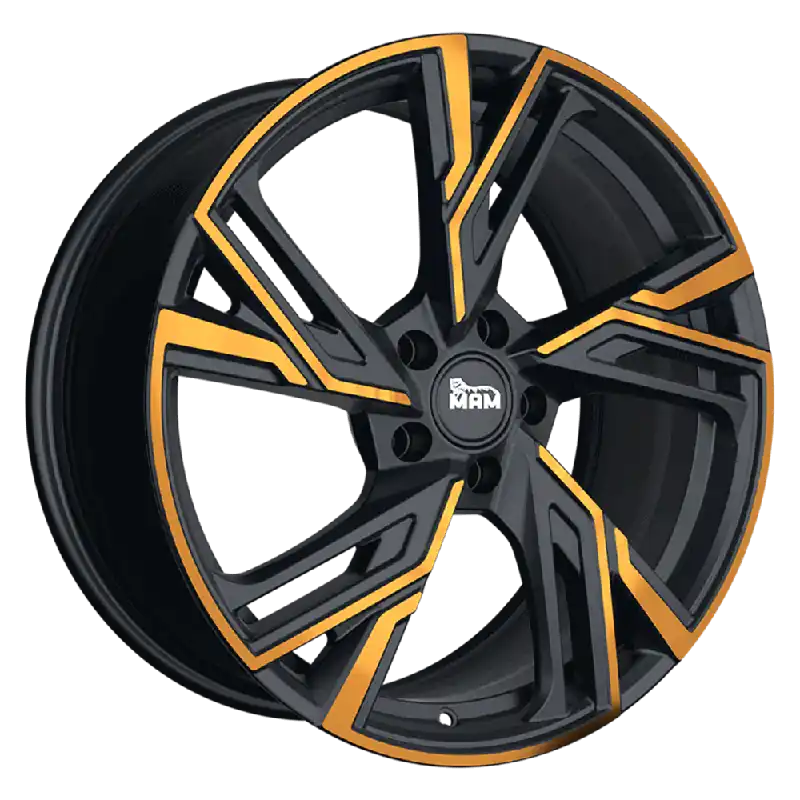 Ofertă specială | MAM Felgen RS5 18, 8, 5, 108, 40, 72.6, MATT BLACK FRONT COPPER,