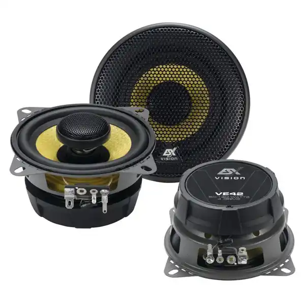 Preț de ofertă | Boxe auto coaxiale ESX Vision VE42, 60W RMS, 10 cm, 2 cai, set 2 difuzoare