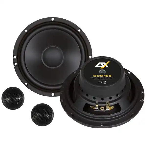 În tendințe - Boxe auto componente ESX DCS165, 90W RMS, 16.5 cm, 2 cai, set 2 difuzoare