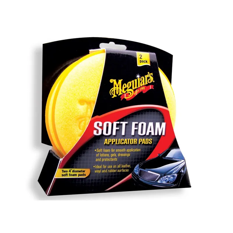 Cumpărături sigure | Meguiar‘s Soft Foam Applicator Pads (2 pack)