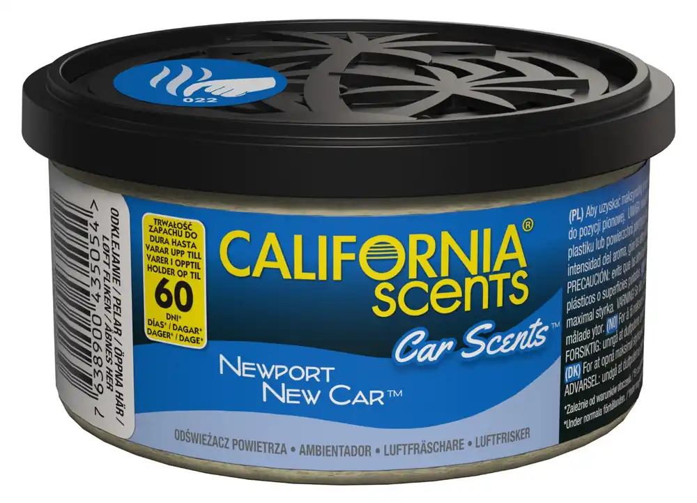 Disponibil acum | Parfum California Scents Newport New Car - Mașină nouă