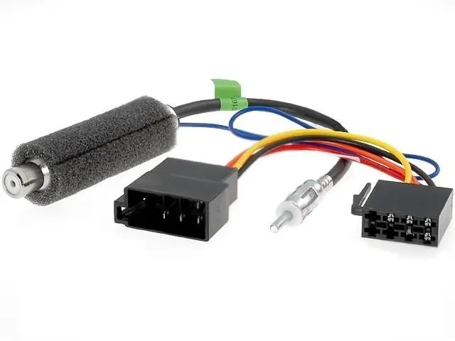 Cumpără direct de la producător - Adaptor de antenă + Conector ISO 4carmedia ZRS-SA-1/SET