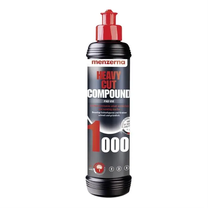 Pastă de măcinat Menzerna Heavy Cut Compound 1000 (250 ml) | Ofertă promoțională