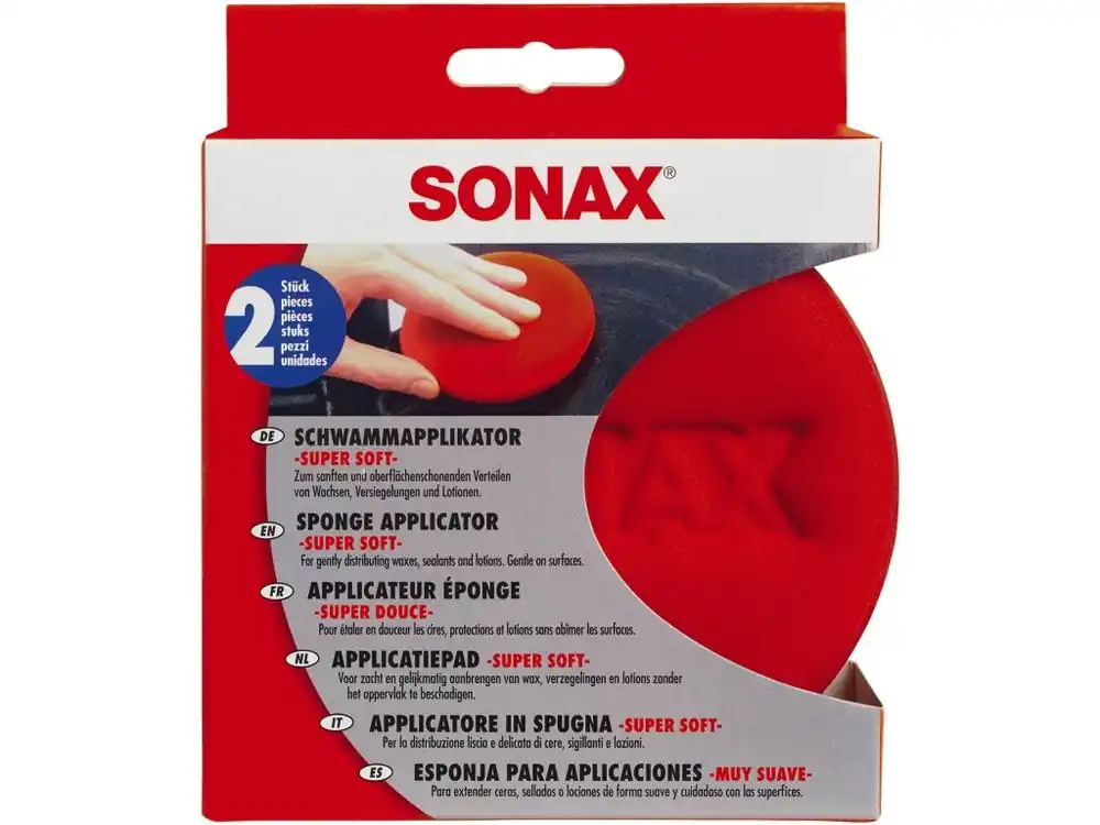 Au mai rămas puține bucăți | Sonax Schwamm Applikator Super Soft (2 Pack)