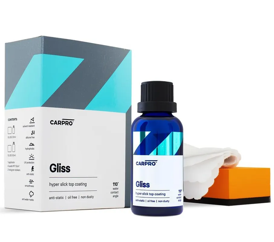 Protecția ceramică a vopselei CarPro Gliss (30 ml) - Preț bun