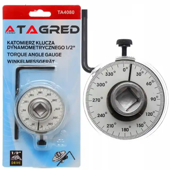 Adaptor cheie dinamometrica, cheie masurare unghi strangere, protractor (TA4080) | Produs lansat recent