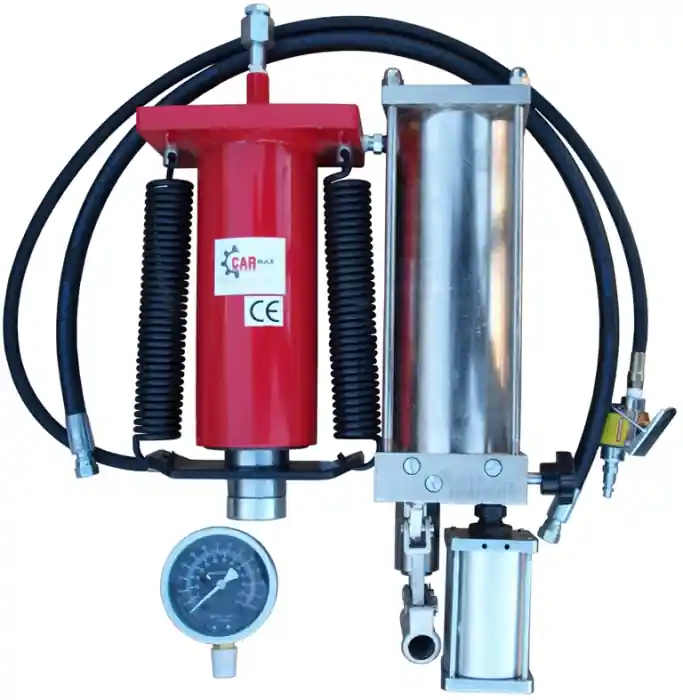 Bestseller - Set reconditionare presa hidraulica pneumatica 50Tone cu pompa cilindru manometru (MT50T-SET-AIR)