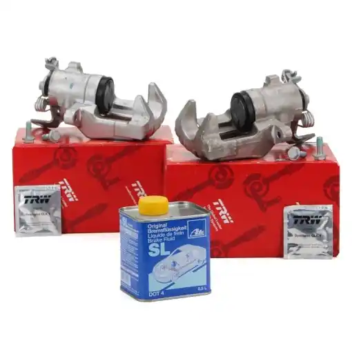 Set Etrier Frana Spate Dreapta+Stanga Trw Audi A3 8P 2003-2013 BHN318+BHN317+Lichid Frana Ate Dot 4 SL 0.5L 03.9901-5801.2 | Selecție premium
