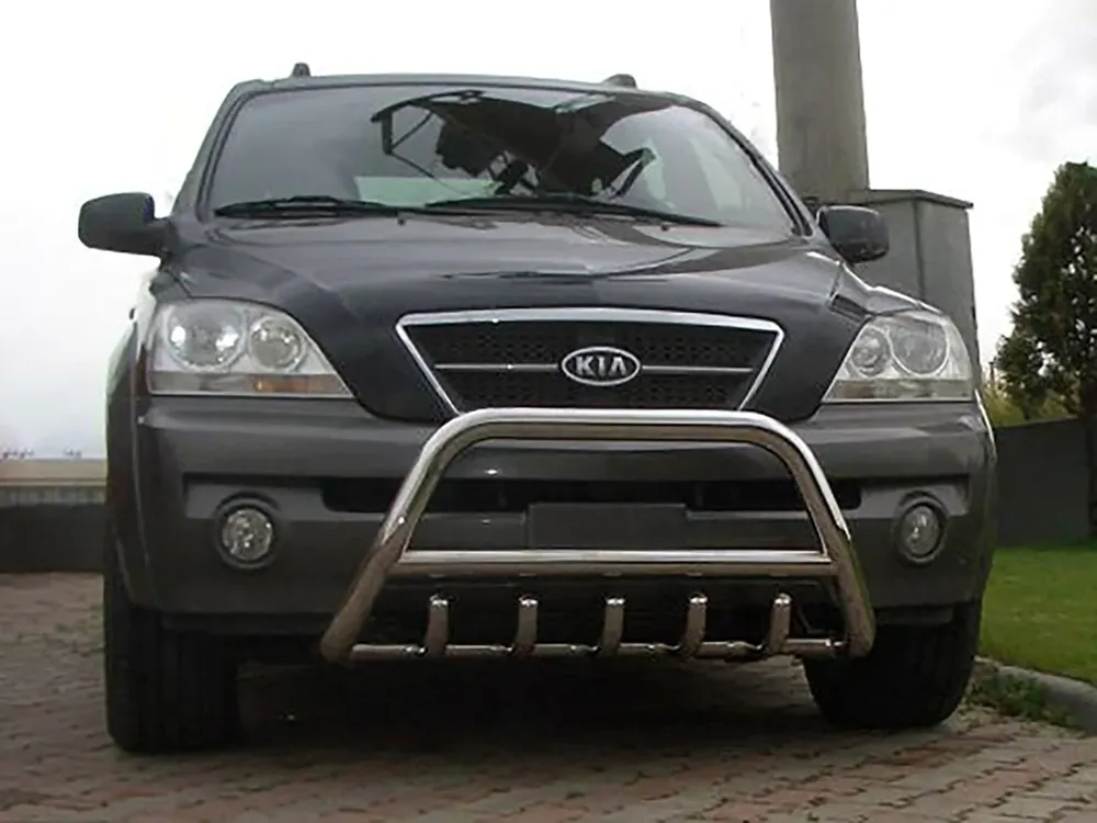 Acum disponibil - Kia Sorento I BL 2002-2009 Bullbar WT003 (Inox)