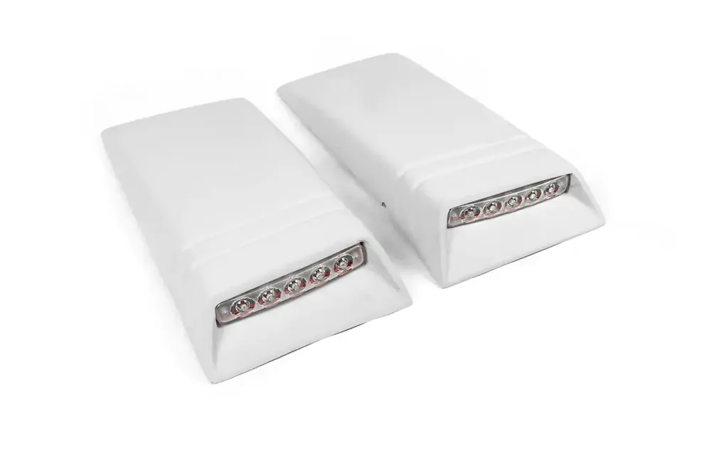 Top vânzări - Volkswagen Amarok 2010-2022 Insertii acoperis cu LED (2 buc, vopsibile)