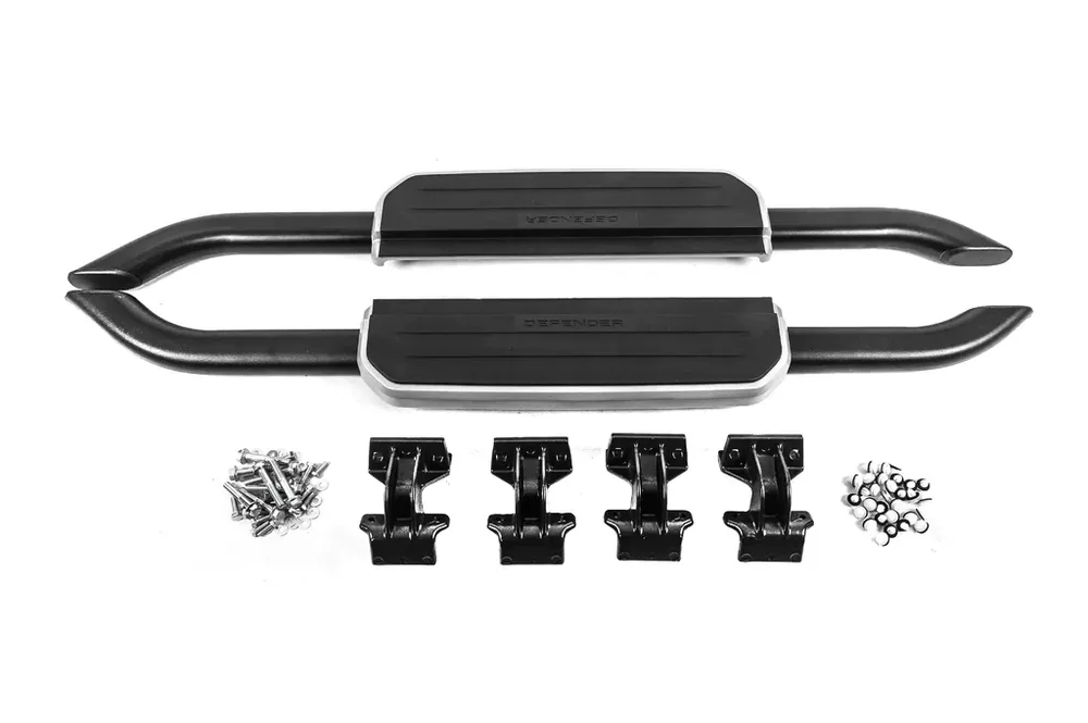 Land Rover Defender 2019- Praguri laterale OEM (pentru 90, 2 buc.) - Preț bun