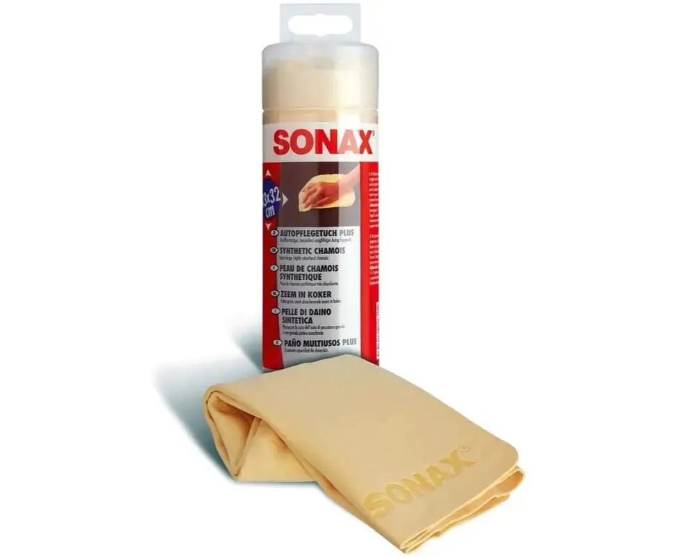 Calitate profesională | Sonax Laveta din Piele Sintetica in Tub 43x32 cm