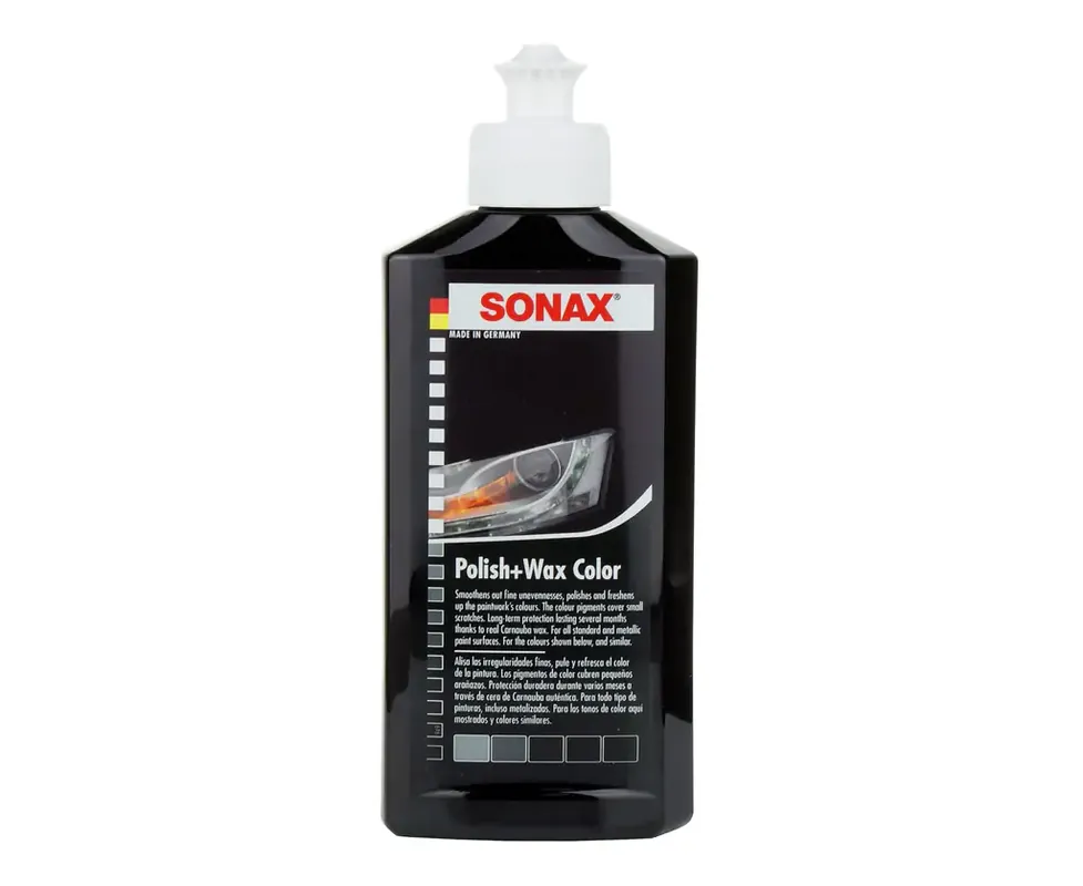 Calitate superioară | Sonax NanoPro Polish Color Negru cu Ceara 250 ml