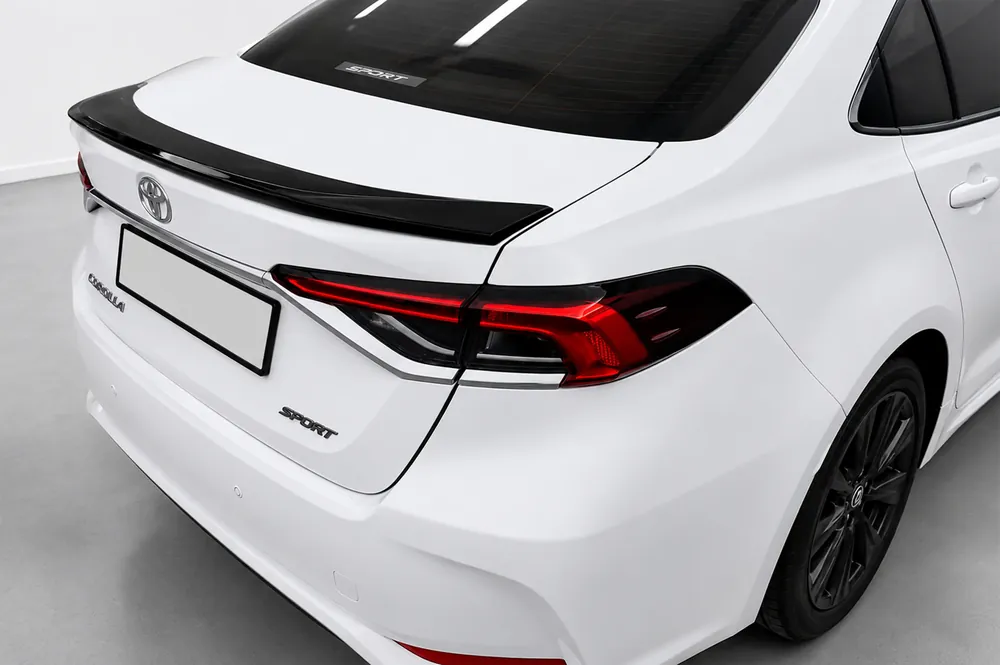 Disponibil | Toyota Corolla 2019- Spoiler 1234 Upgrade (Plastic ABS)