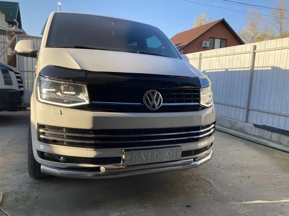 Volkswagen T6 2015-2024 Protectie frontala dubla ST011 (inox) | Promoție limitată