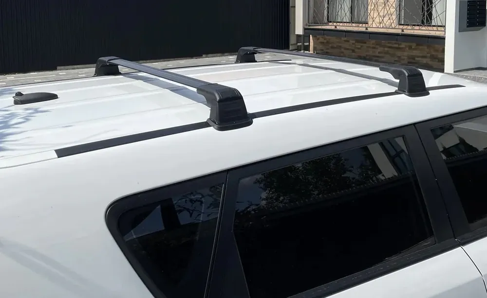 Range Rover III L322 2002-2012 Bare transversale pentru puncte fixe cu cheie Wingbar V3 (2 buc) Negru | Produs de top
